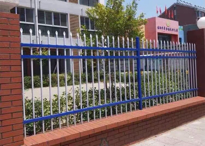 于都学校幼儿园锌钢围栏护栏工程案例